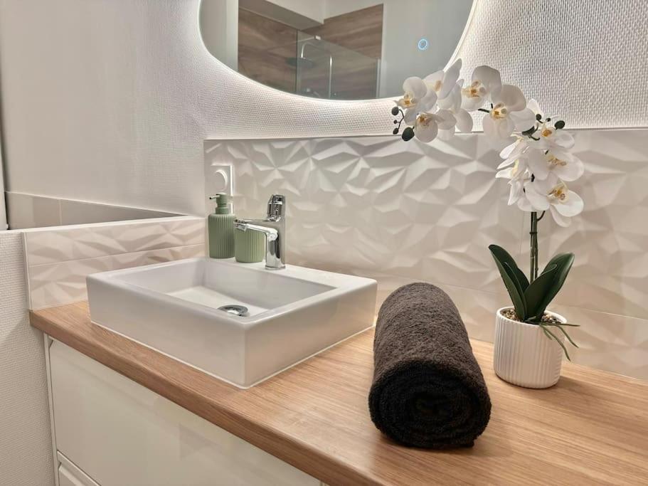 L'Orchidee - Netflix - Wi-Fi - Proche Centre Apartment Troyes Exterior photo